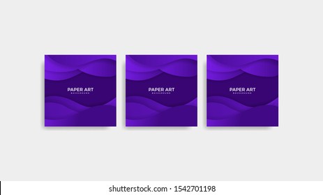 Abstract paper cut background. Colored layered vector 3d illustration. Vector design layout for  posters and background.