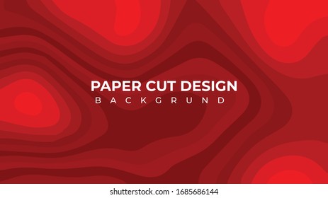 Fondo de corte de papel abstracto. Ilustración 3d del agujero vectorial de capas coloreadas. Diseño de vectores para presentaciones de negocios, volantes, carteles e invitaciones. Arte de tallado de papel.