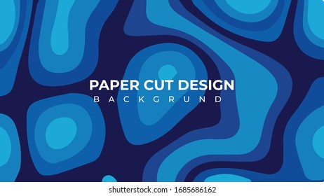 Abstract paper cut background. Colored layered vector hole 3d illustration. Vector design layout for business presentations, flyers, posters and invitations. Paper carving art.