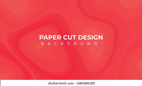 Abstract paper cut background. Colored layered vector hole 3d illustration. Vector design layout for business presentations, flyers, posters and invitations. Paper carving art.