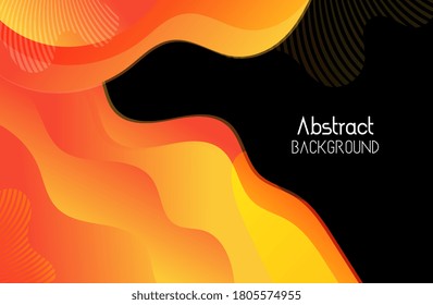 Resumen de fondo de corte de papel. Resumen Vector de capas de color, diseño de vectores abstractos para afiches, impresión y resumen negro
 de fondo. ilustración. diseños vectoriales.