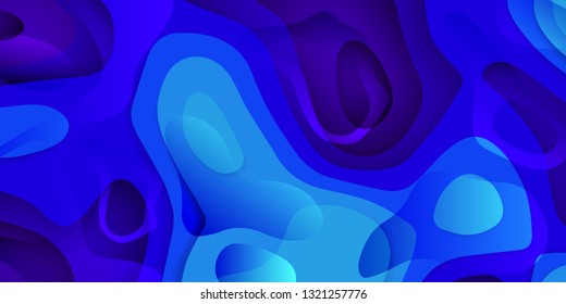 Abstract paper cut background. Design for presentations, posters, flyers, prints and covers. Vector illustration
