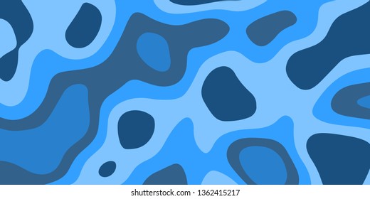 Abstract paper cut background. Design for presentations, posters, flyers, prints and covers. Vector illustration