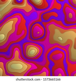 Abstract paper cut background. Multi layers 3DIllustration. contour for artwork. paper cut and craft style. 