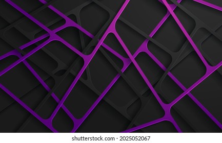 Abstract paper cut background with simple shapes