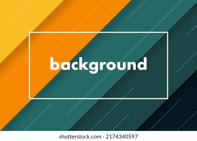 Abstract Paper Cut Background for Web Banner Design Vector