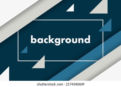 Abstract Paper Cut Background for Web Banner Design Vector