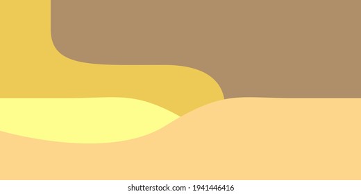 abstract paper cut background, yellow abstract background, paper cut vector background