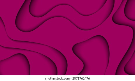 abstract paper cut background,abstract decoration with wavy texture,