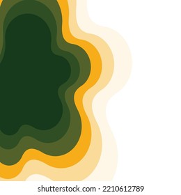 abstract Paper Cut backgrounds Template
