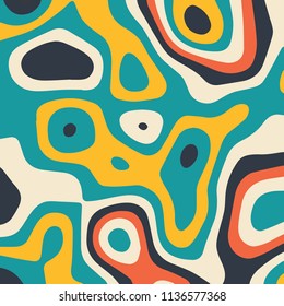 Abstract paper cut design