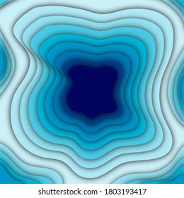 abstract paper cut effect for background 