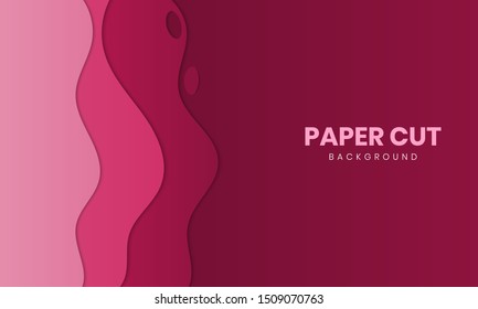 Abstract paper cut slime background, Abstract business background
