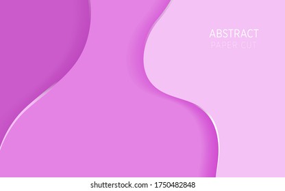 abstract paper cut slime background banner design,can be used in cover design,poster,flyer,book design,website backgrounds or advertising.vector illustration.