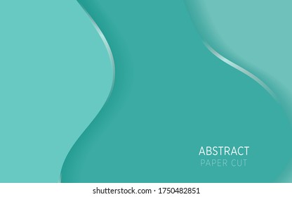 abstract paper cut slime background banner design,can be used in cover design,poster,flyer,book design,website backgrounds or advertising.vector illustration.