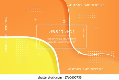 abstract paper cut slime background banner design.