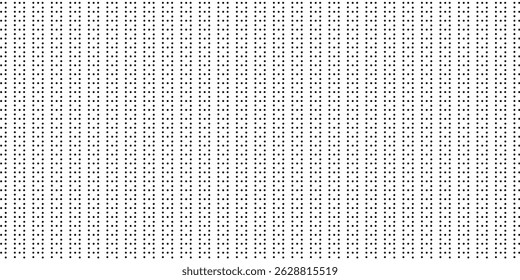 Abstract Paper in Dots Pattern. Monochrome Graphic Design Mockup. Eps10
