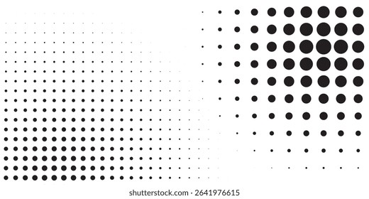 Abstract Paper in Dots Pattern. Monochrome Graphic Design Mockup. vector