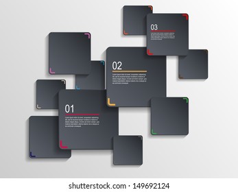 Abstract paper graphic