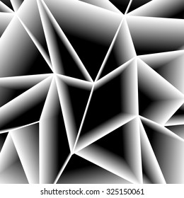 Abstract paper gray triangle background