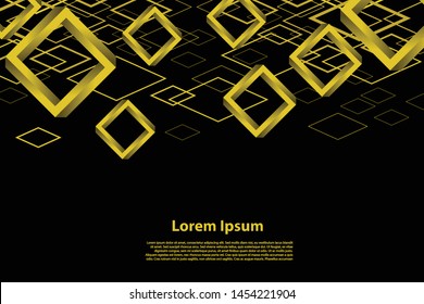 Abstract paper Hexagon white background pattern with copy space. Premium Vector