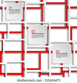 Abstract paper infographic
