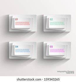 Abstract paper infographic