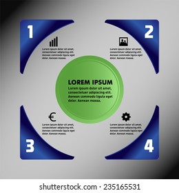 Abstract Paper Infographics