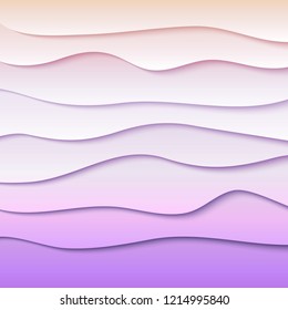 Abstract paper layers background