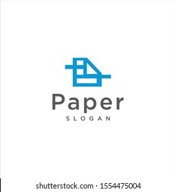 Abstract paper logo Design Inspiration Vector Illustration