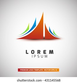 Abstract Paper Logo. Vector Eps.10