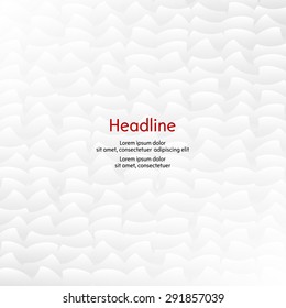 Abstract paper parts background. Isolated. Vector illustration.