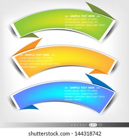 Abstract paper polygonal origami speech bubbles