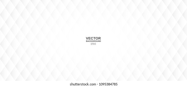 Abstract paper square white Background ,light and shadow ,Vector