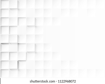 3d Vector Tetragonal Blocks White Abstract Stock Vector (Royalty Free ...