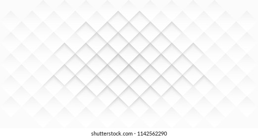 Abstract. paper square white background ,light and shadow .Vector 