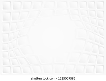 Abstract. Paper square white background ,light and shadow. Vector