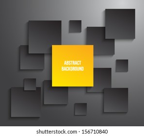 Abstract paper squares panel / banners background design for websites or business