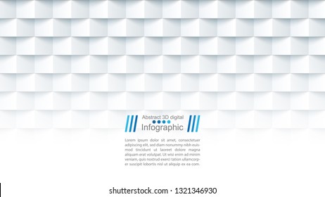 Abstract paper template - origami style. Vector eps 10