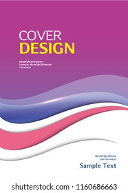 abstract paper wave layer cut background. Book cover design. Annual report layout. Brochure, catalog. Business vector template. Simple Flyer promotion. magazine, Presentation cover.