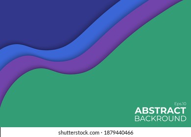 Resumen Del Fondo 3D De Papercut Para Cubierta, Cartel Y Otros