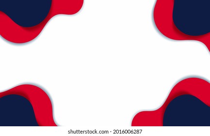 Abstract papercut background. modern wavy layers composition. Liquid color. Fluid shapes .Paper cut style, 3d effect imitation, space for text. Fit for banner, invitation, poster or web site design