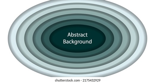 Resumen de fondo de papel. Topografía capas de círculo 3d, mapa de relieve de agua profunda, líneas de topo de forma geométrica. Color de la piel. Diseño moderno, ilustración vectorial