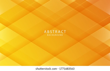 Abstract papercut background vector. Modern abstract gradient orange background concept.