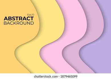 Abstract Papercut Backorund Design For Cover, Poster, And Other