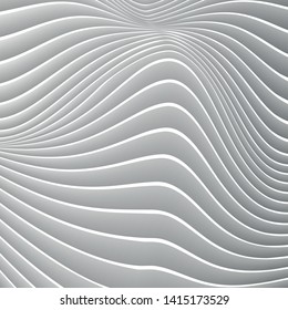 Abstract Papercut Cover Background Design.  
