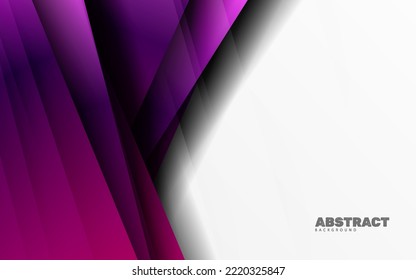 Abstract papercut overlap laye magenta color background