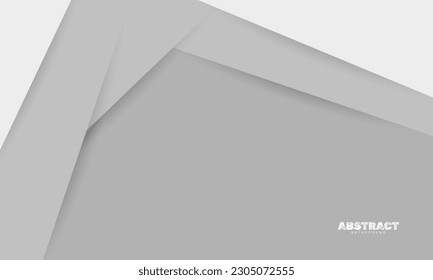 Abstract papercut overlap layer background vector
