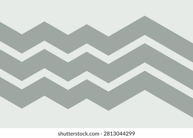 Abstract parallel zigzag lines in muted gray tones
