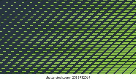 Abstract parallelogram Halftone Gradient Vector Background.